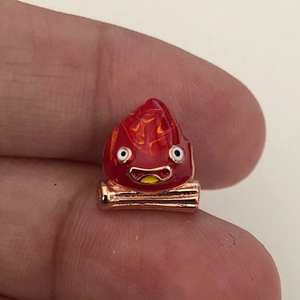 Calcifer Howl's Moving Castle Fire Charm